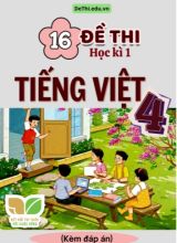 Tổng hợp 16 Đề thi học kì 1 môn Tiếng Việt Lớp 4 Kết Nối Tri Thức (Kèm đáp án)